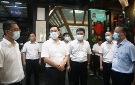 紹興市委書記盛閱春來公司調(diào)研